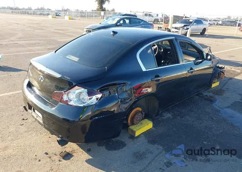 2012 Infiniti G37 Journey from USA, damaged, VIN JN1CV6AP8CM621869